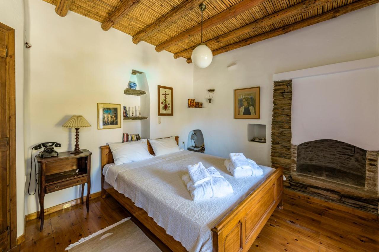 Anezas Mansion Stone-Built Traditional Villa Khónias エクステリア 写真