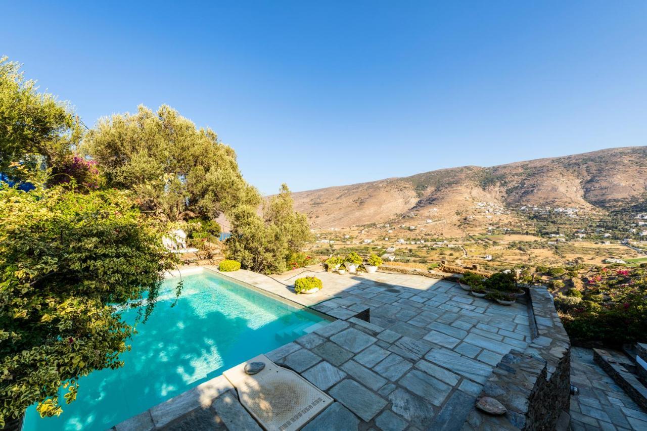 Anezas Mansion Stone-Built Traditional Villa Khónias エクステリア 写真