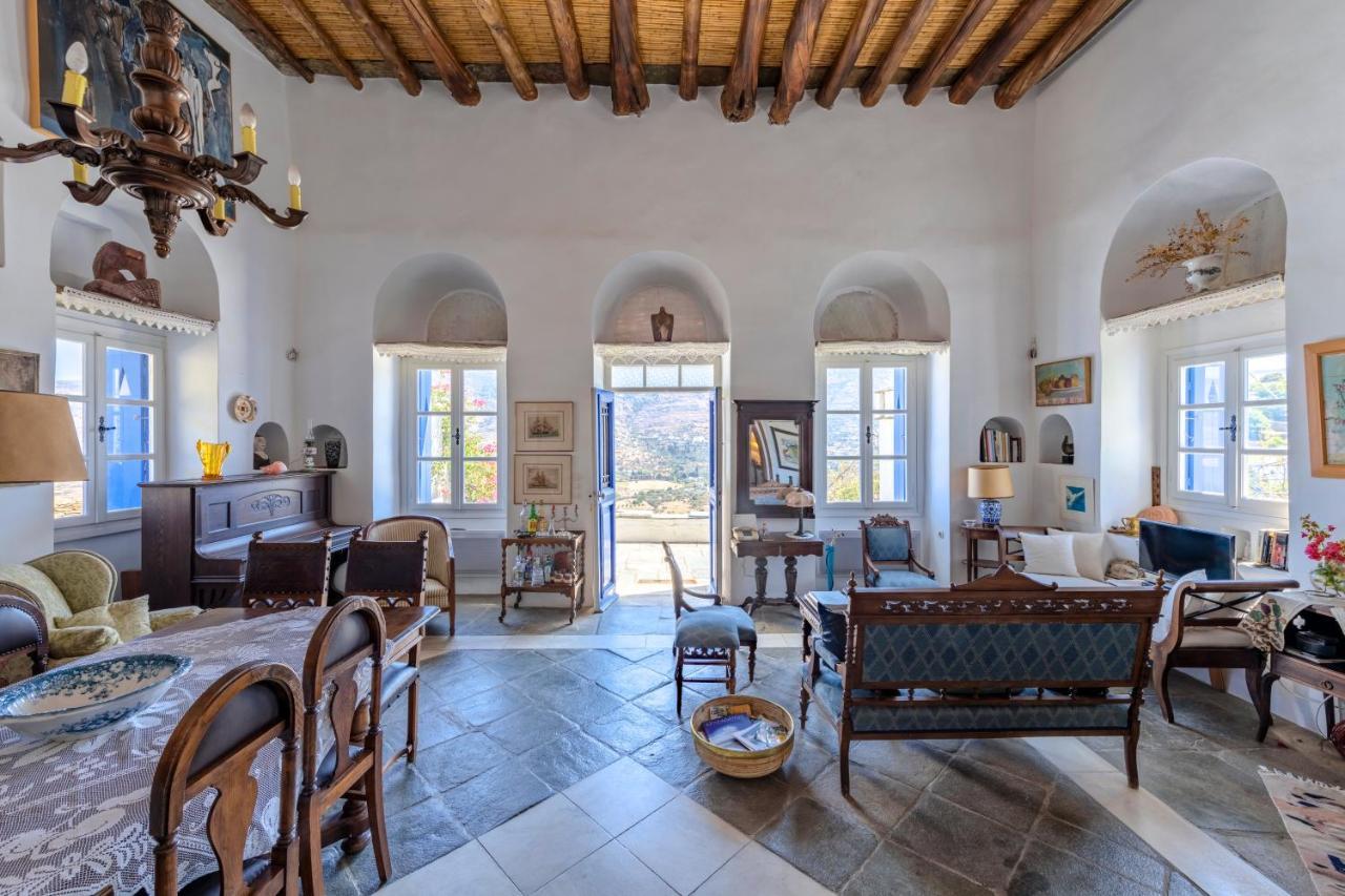 Anezas Mansion Stone-Built Traditional Villa Khónias エクステリア 写真