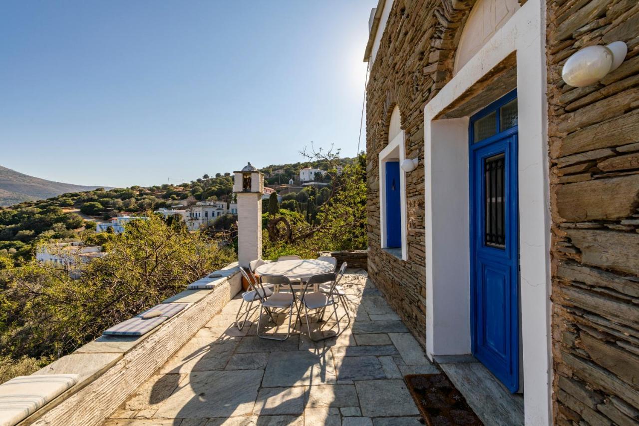 Anezas Mansion Stone-Built Traditional Villa Khónias エクステリア 写真