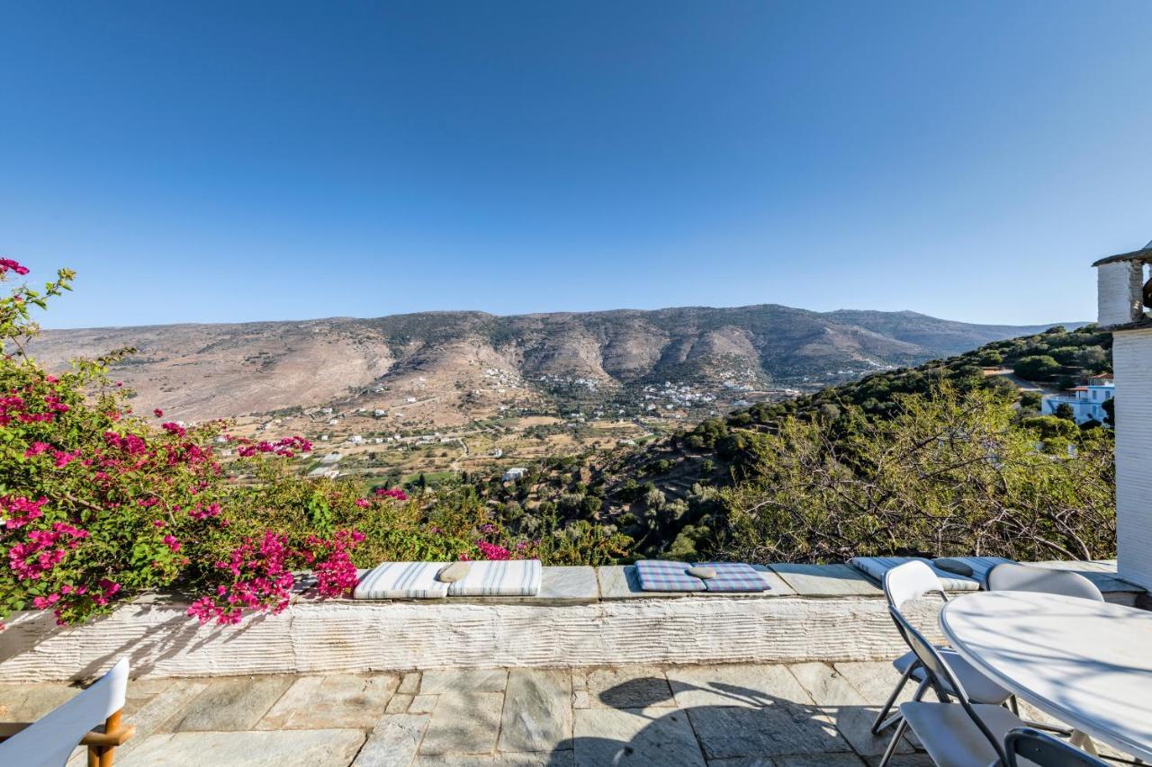 Anezas Mansion Stone-Built Traditional Villa Khónias エクステリア 写真
