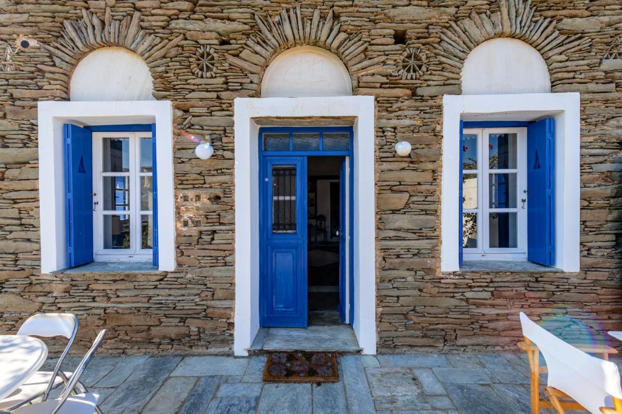 Anezas Mansion Stone-Built Traditional Villa Khónias エクステリア 写真