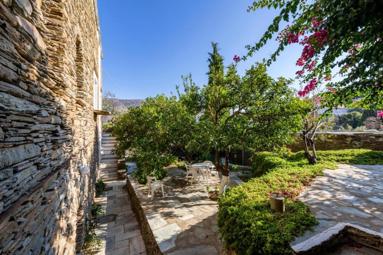 Anezas Mansion Stone-Built Traditional Villa Khónias エクステリア 写真