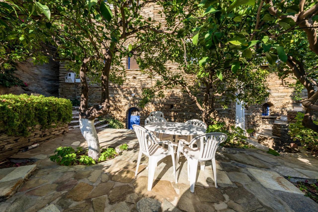 Anezas Mansion Stone-Built Traditional Villa Khónias エクステリア 写真