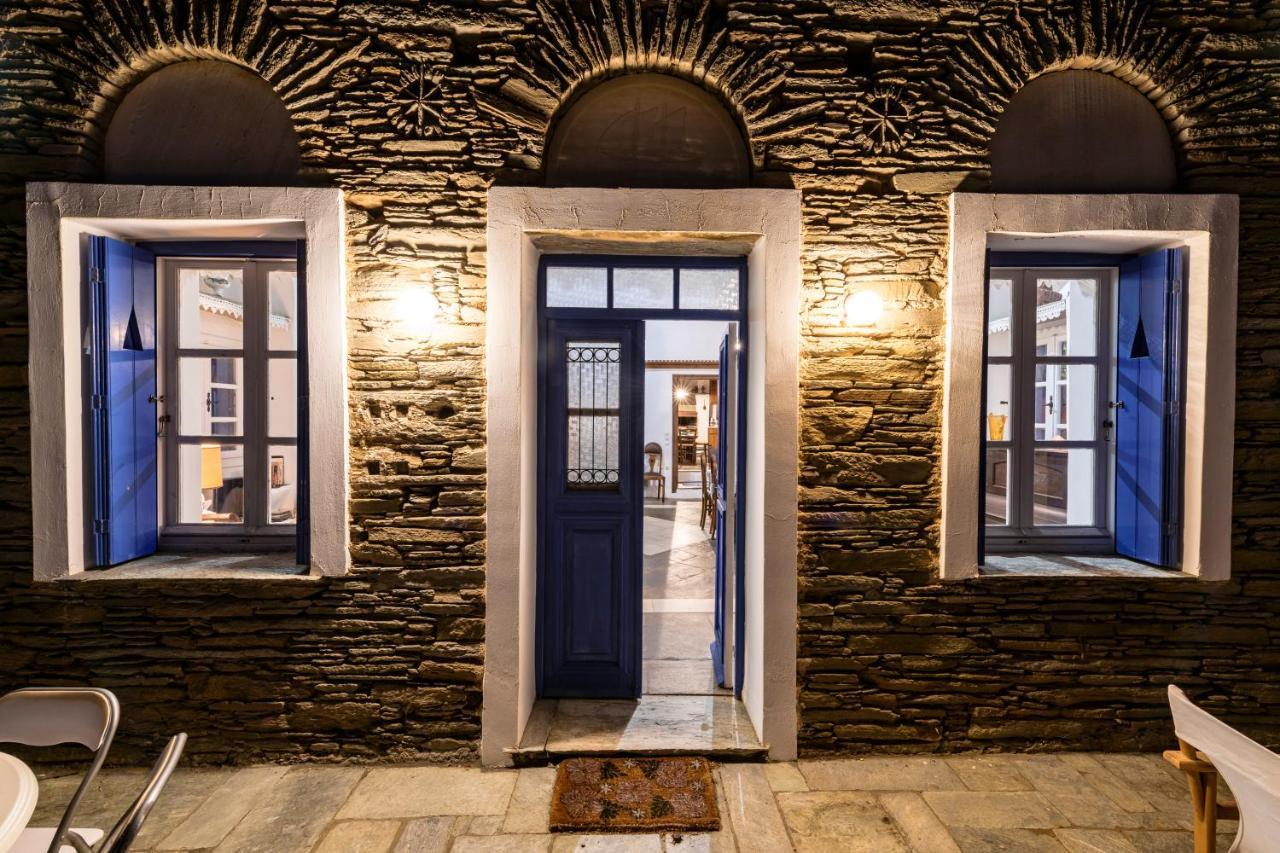 Anezas Mansion Stone-Built Traditional Villa Khónias エクステリア 写真
