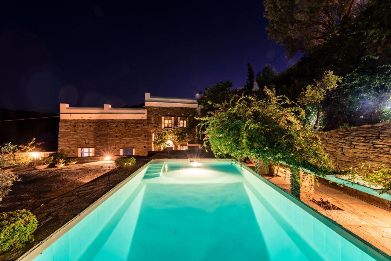 Anezas Mansion Stone-Built Traditional Villa Khónias エクステリア 写真